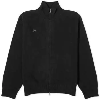 Свитер Pangaia Recycled Cashmere Compact Zipped, черный