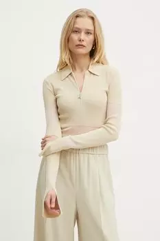 Свитер Patrizia Pepe, бежевый
