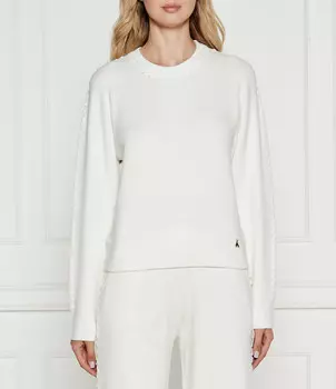 Свитер Patrizia Pepe Regular Fit, белый