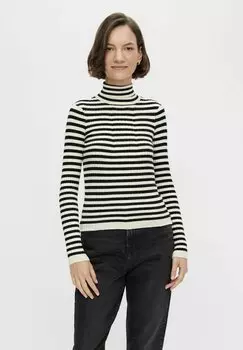 Свитер PCCRISTA ROLL NECK Pieces, черный