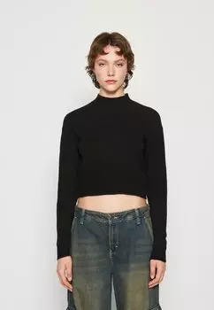 Свитер PCFILA HIGH NECK Pieces, черный