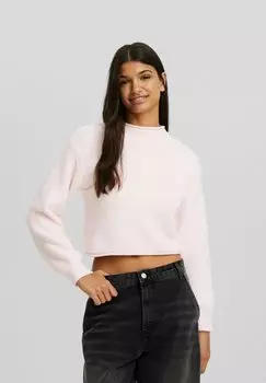 Свитер Perkin Bershka, цвет light pink