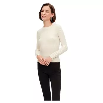 Свитер Pieces Crista O Neck, бежевый