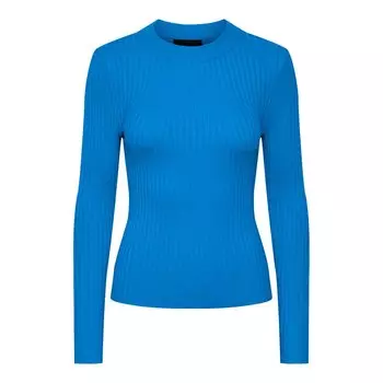 Свитер Pieces Crista O Neck, синий