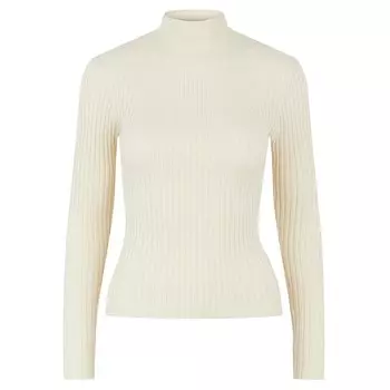 Свитер Pieces Crista Roll Neck, бежевый