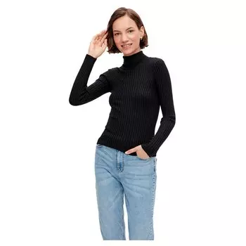 Свитер Pieces Crista Roll Neck, черный