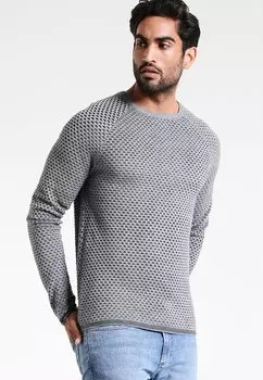 Свитер Pier One, цвет Mottled Grey/Anthracite