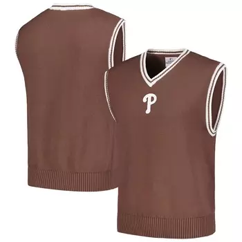 Свитер PLEASURES Philadelphia Phillies, коричневый