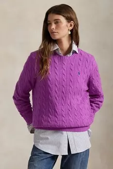 Свитер Polo Ralph Lauren, фиолетовый