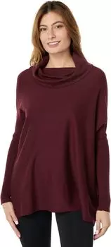 Свитер-пончо Edgewood Smartwool, цвет Black Cherry