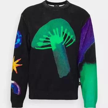 Свитер PS Paul Smith Crew Neck, темно-синий/зеленый