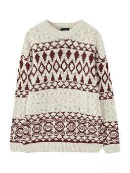 Свитер Pull&Bear, белый