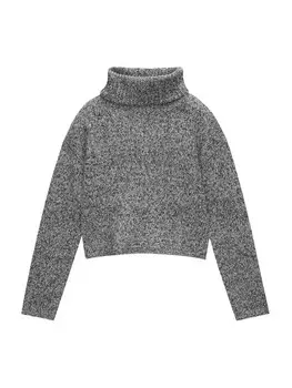 Свитер Pull&Bear, цвет mottled black