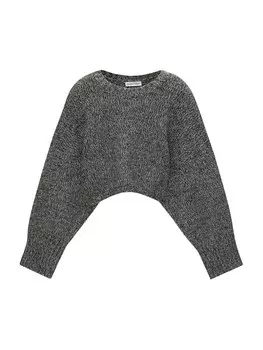 Свитер Pull&Bear, цвет mottled black