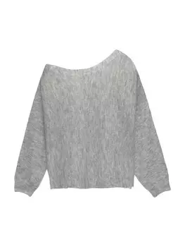 Свитер Pull&Bear, серый