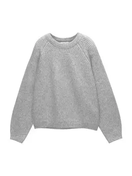 Свитер Pull&Bear, серый