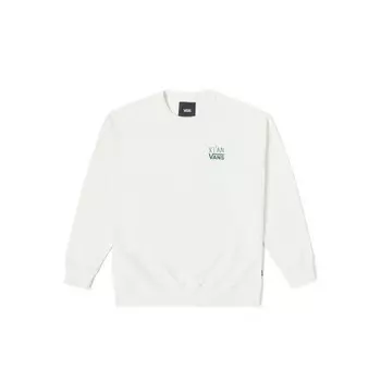 Свитер pullover sweatshirt 'white' Vans, белый