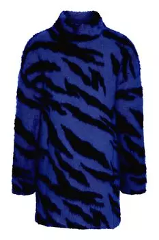 Свитер PULZ Jeans Long PZASTA Turtleneck, черный