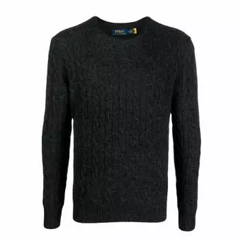 Свитер Ralph Lauren Cable Knit, серый