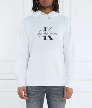 Свитер Regular fit Calvin Klein Jeans, белый