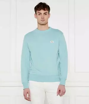 Свитер Regular fit Calvin Klein Jeans, бирюзовый