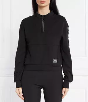 Свитер Regular fit Ea7, черный