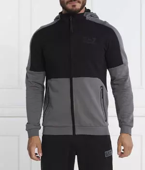 Свитер Regular fit Ea7, черный