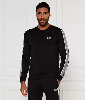 Свитер Regular fit Ea7, черный