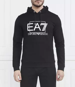 Свитер Regular fit Ea7, черный