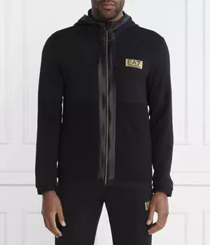 Свитер Regular fit Ea7, черный