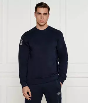 Свитер Regular fit Ea7, синий