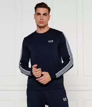 Свитер Regular fit Ea7, синий