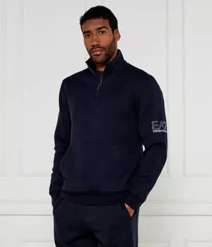 Свитер Regular fit Ea7, синий