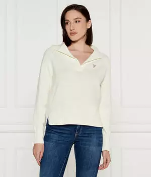 Свитер Regular fit Guess Jeans, экрю