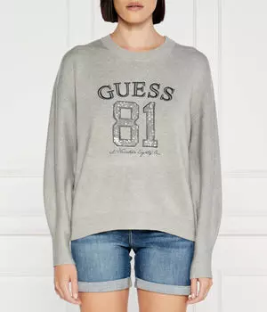 Свитер Regular fit Guess Jeans, серый