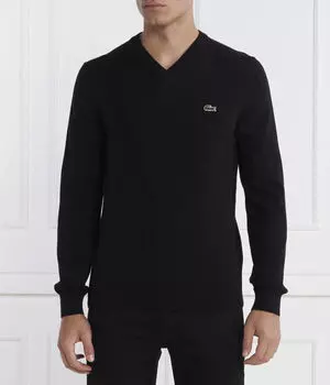 Свитер Regular fit Lacoste, черный