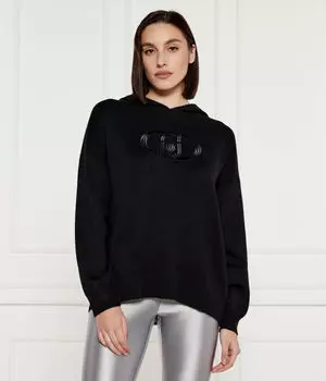 Свитер Regular fit Liu Jo, черный