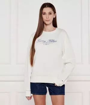 Свитер Regular fit Tommy Hilfiger, белый