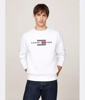 Свитер Regular fit Tommy Hilfiger, белый