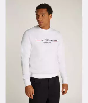 Свитер Regular fit Tommy Hilfiger, белый