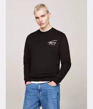 Свитер Regular fit Tommy Jeans, черный