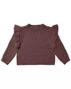 Свитер Rylee & Cru La Reina Rylee + Cru, фиолетовый