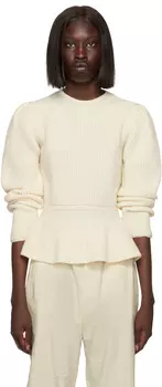 Свитер с баской Off-White LEMAIRE