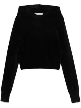 Свитер с капюшоном Alexander Wang, черный