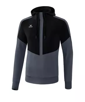 Свитер с капюшоном на молнии ERIMA Athletic Sweatshirt, черный