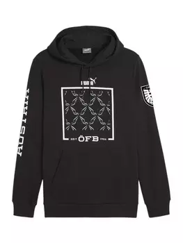 Свитер с капюшоном на молнии PUMA Athletic Sweatshirt, черный