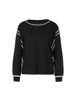 Свитер с кашемиром Marc Cain, черный