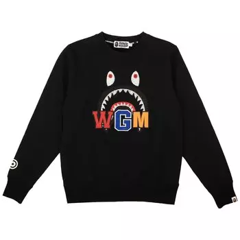 Свитер с круглым вырезом BAPE Shark, цвет Черный