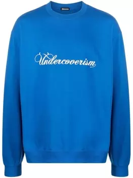 Свитер с логотипом Undercoverism, синий