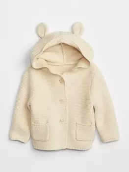 Свитер с медведем браннан Gap, бежевый